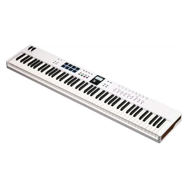 Фото 2 - Arturia KeyLab Essential 88 MK3 White MIDI Keyboard Controller.