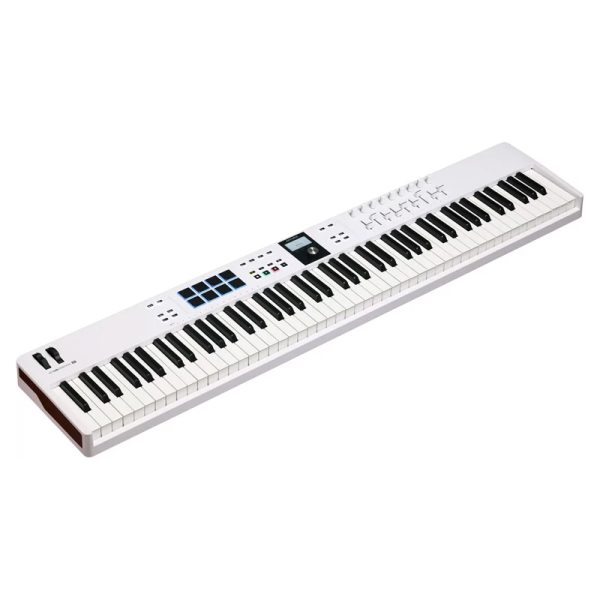 Фото 3 - Arturia KeyLab Essential 88 MK3 White MIDI Keyboard Controller.