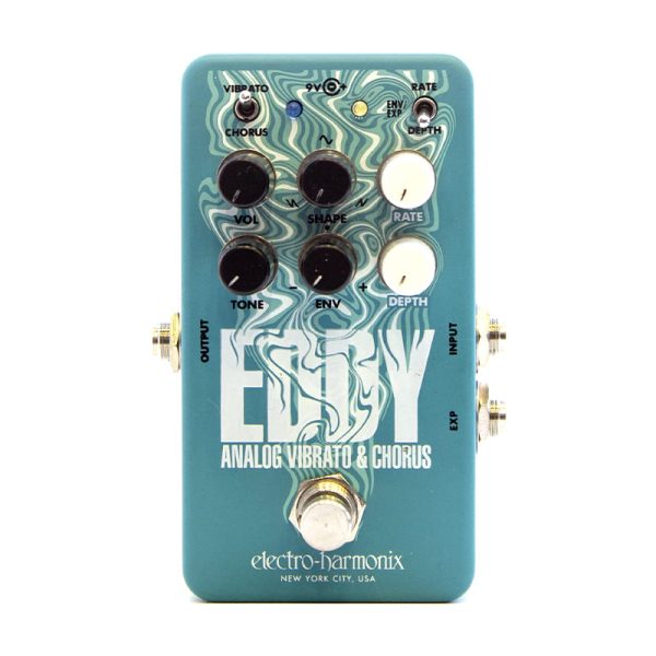 Фото 1 - Electro-Harmonix (EHX) EDDY Analog Vibrato & Chorus (used).