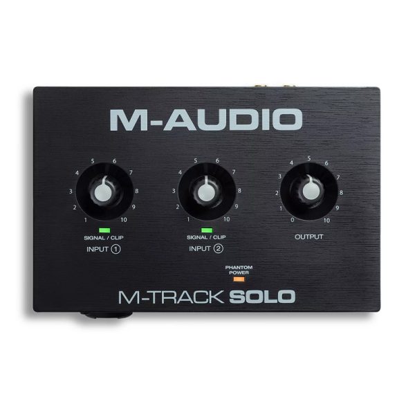 Фото 3 - M-audio M-Track Solo Аудиоинтерфейс.