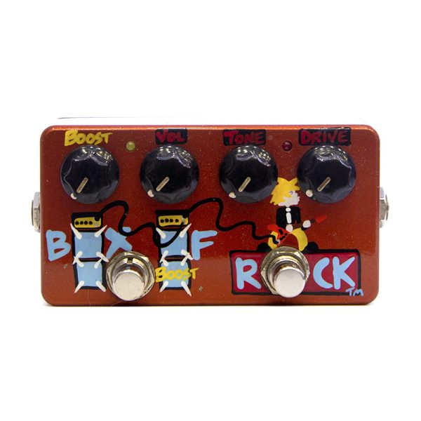 Фото 1 - Zvex Effects Box of Rock Distortion/Overdrive Hand Painted (used).