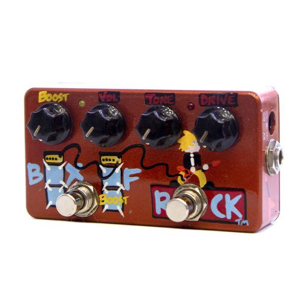 Фото 3 - Zvex Effects Box of Rock Distortion/Overdrive Hand Painted (used).