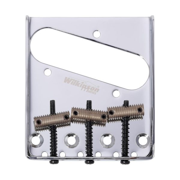 Фото 1 - Бридж фиксированный для Telecaster электрогитары Wilkinson WOT01T-CR M Series.