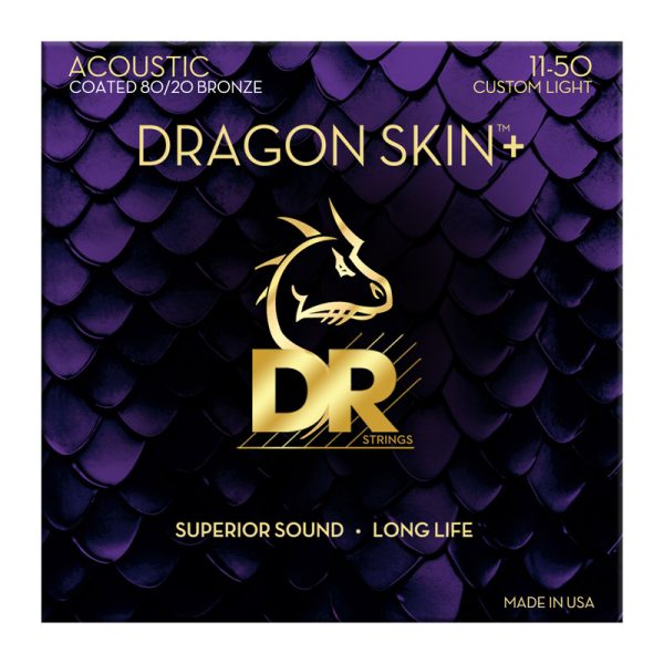 Фото 1 - DR Strings 11-50 Dragon Skin+ DA8-11.
