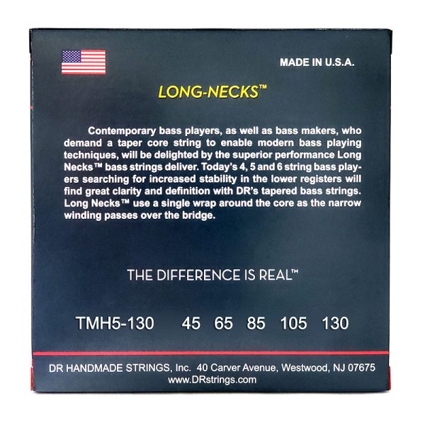 Фото 2 - DR Strings TMH5-130 Long Necks 45-130.