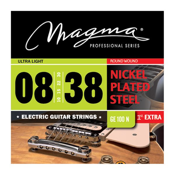 Фото 1 - Magma Strings GE100N Nickel Plated Steel Ultra Light 8-38.