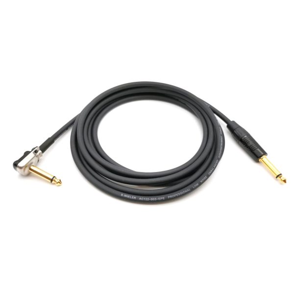 Фото 1 - ZZcable E59-JR-J-0300-0 Кабель инструментальный, 3м, прямой/угловой.