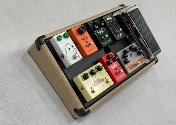 Фото 7 - Samp Custom P-Board 48х31х10 см Педалбоард с подъемной крышкой кремовый.