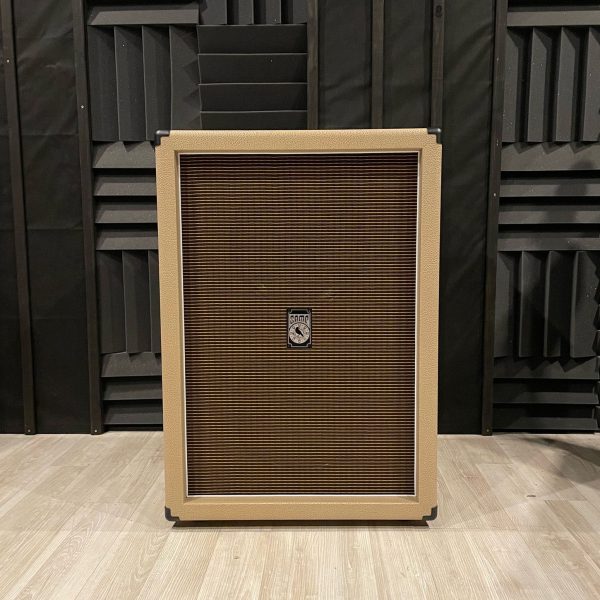 Фото 1 - Samp Custom WGS ET65+Veteran 30 120W 2x12 Кремовый вертикальный кабинет .