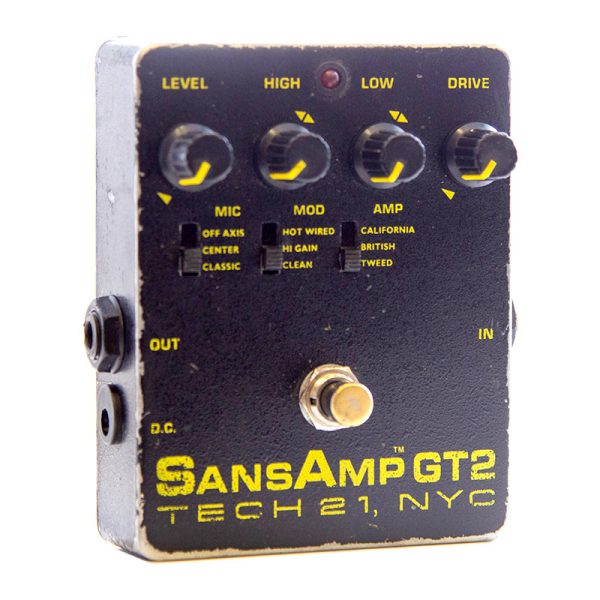 Фото 3 - Tech 21 SansAmp GT2 (used).