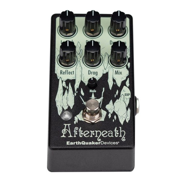 Фото 3 - EarthQuaker Devices (EQD) Afterneath V3 Enhanced Otherworldly Reverberator.