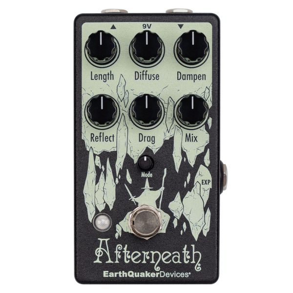 Фото 1 - EarthQuaker Devices (EQD) Afterneath V3 Enhanced Otherworldly Reverberator.