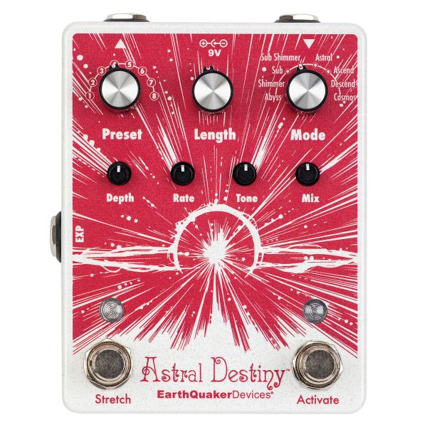 Фото 1 - EarthQuaker Devices (EQD) Astral Destiny An Octal Octave Reverberation Odyssey.