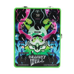Фото 12 - Cosmodio Instruments Gravity Well Analog Wavefolder, Tremolo & Sonic Refractor Slime Green.