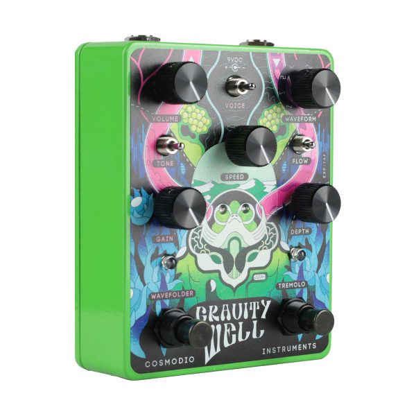 Фото 3 - Cosmodio Instruments Gravity Well Analog Wavefolder, Tremolo & Sonic Refractor Slime Green.