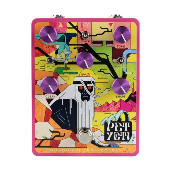 Фото 1 - Cosmodio Instruments Pet Yeti Distortion Fuzz Neon Nuclear Wasteland.