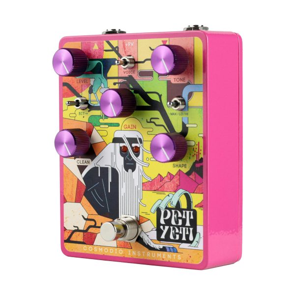 Фото 2 - Cosmodio Instruments Pet Yeti Distortion Fuzz Neon Nuclear Wasteland.