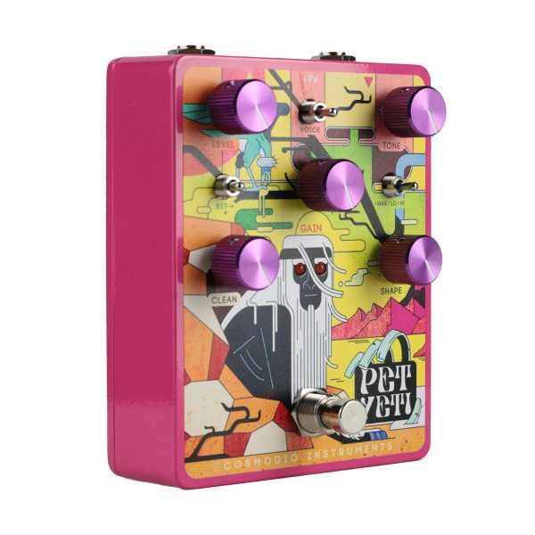Фото 3 - Cosmodio Instruments Pet Yeti Distortion Fuzz Neon Nuclear Wasteland.