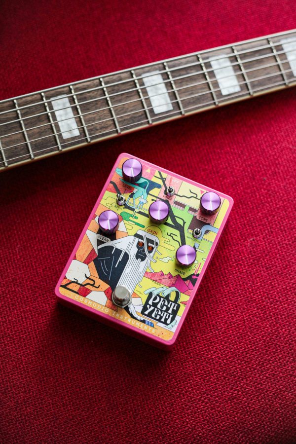 Фото 4 - Cosmodio Instruments Pet Yeti Distortion Fuzz Neon Nuclear Wasteland.