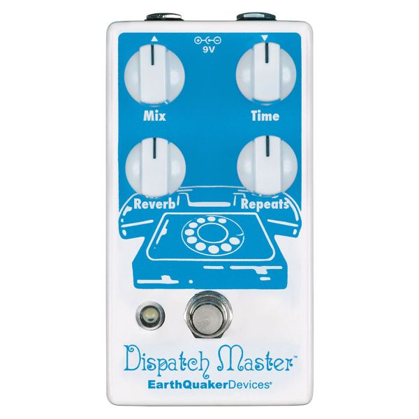 Фото 1 - EarthQuaker Devices (EQD) Dispatch Master V3 Digital Delay & Reverb.