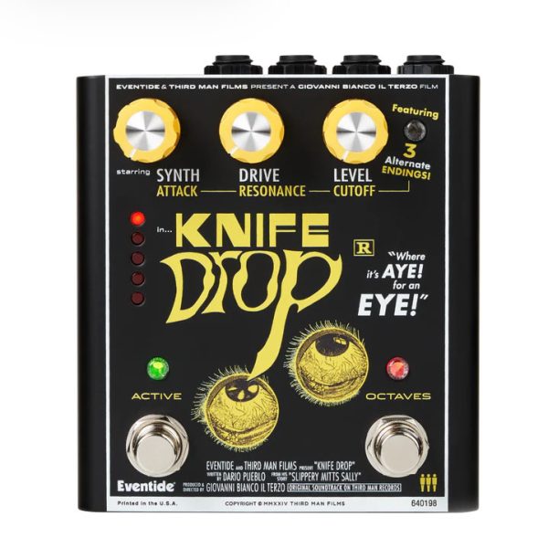 Фото 1 - Eventide Knife Drop Sub-Octave Fuzz Analog Synth Terror.