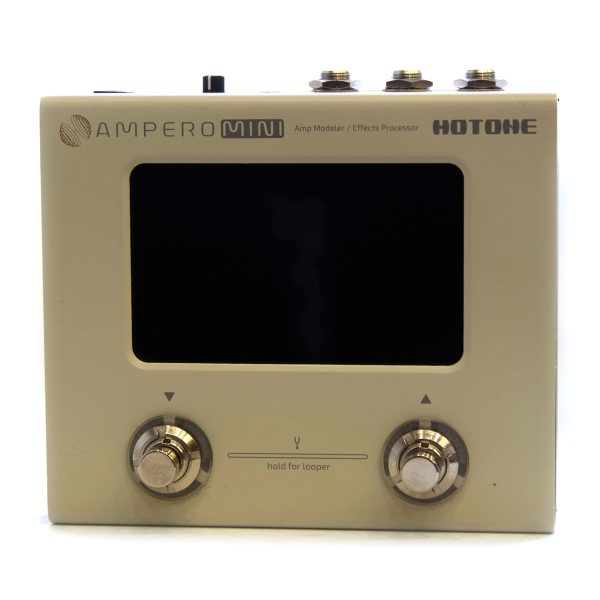 Фото 1 - Hotone Ampero Mini Vanilla Guitar Effects Processor (used).
