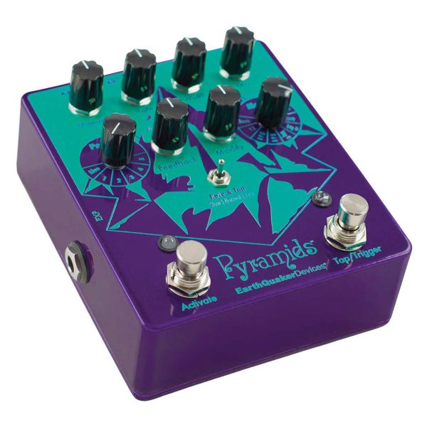 Фото 2 - EarthQuaker Devices (EQD) Pyramids Stereo Flanging Device.