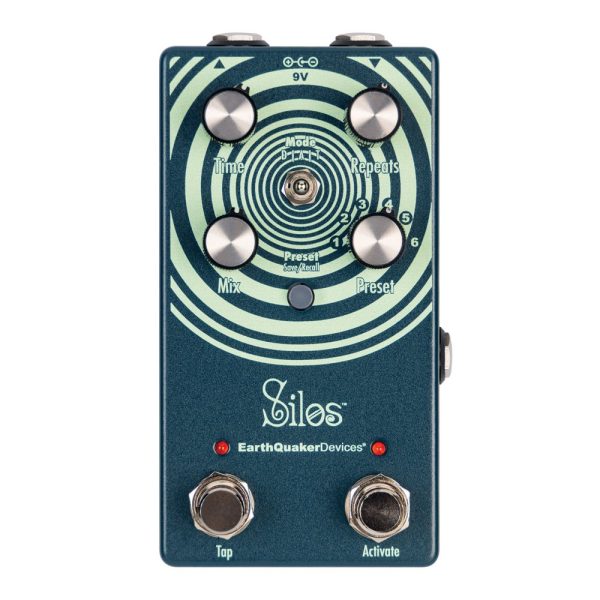 Фото 1 - EarthQuaker Devices (EQD) Silos Multi-Generational Time Reflection Device.