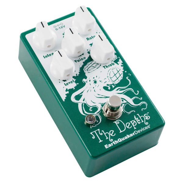 Фото 2 - EarthQuaker Devices (EQD) The Depths V2 Analog Optical Vibe Machine.