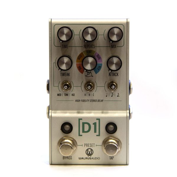 Фото 1 - Walrus Audio MAKO Series D1 V2 High-Fidelity Stereo Delay (used).