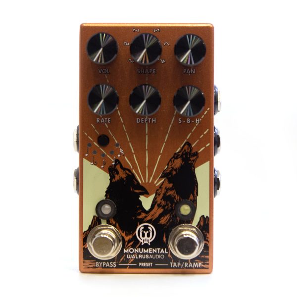 Фото 1 - Walrus Audio Monumental Harmonic Stereo Tremolo (used).