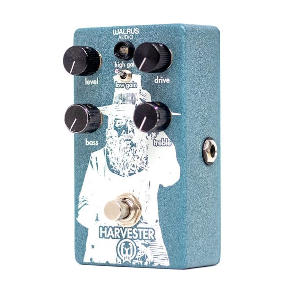 Фото 2 - Walrus Audio Harvester Sea Green White Ink Overdrive (used).