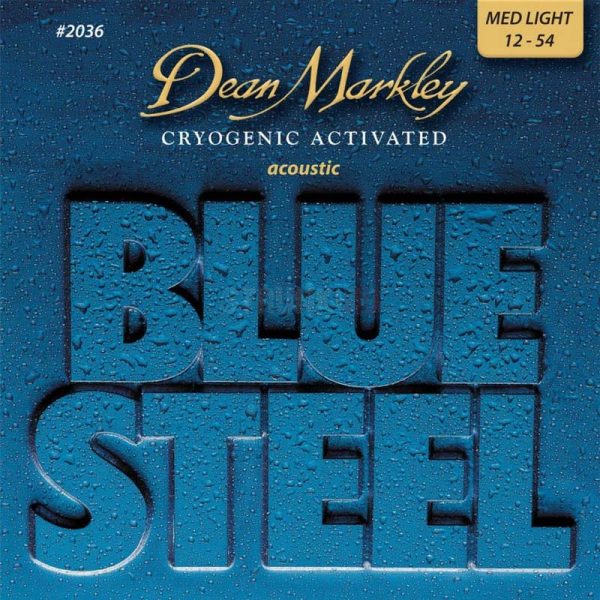 Фото 1 - Dean Markley DM2036 Blue Steel Medium Light 12-54.