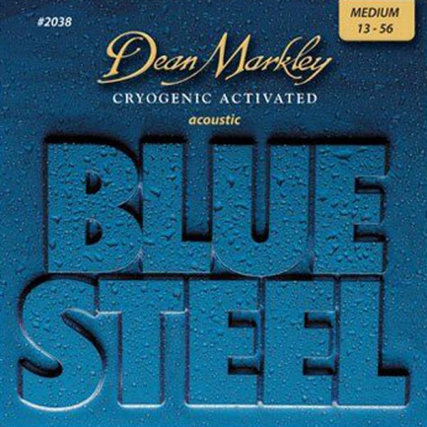 Фото 1 - Dean Markley DM2038 Blue Steel Medium 13-56.