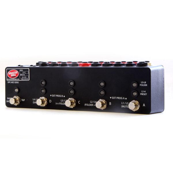 Фото 2 - Disaster Area Designs DPC-8EZ Gen3 Programmable Bypass Switcher With MIDI (used).