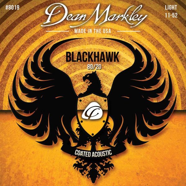 Фото 1 - Dean Markley DM8019 Blackhawk Coated Bronze 80/20 Light 11-52.