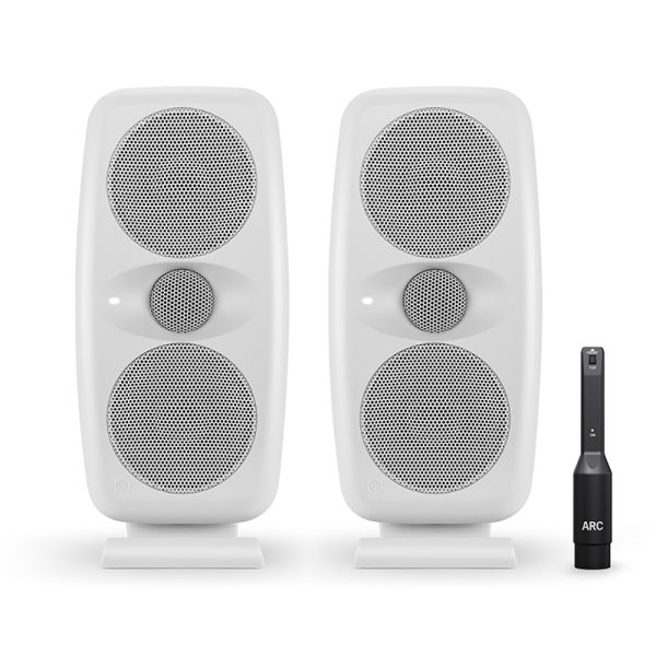Фото 1 - IK Multimedia iLoud MTM MKII WH Pair Студийные мониторы пара.