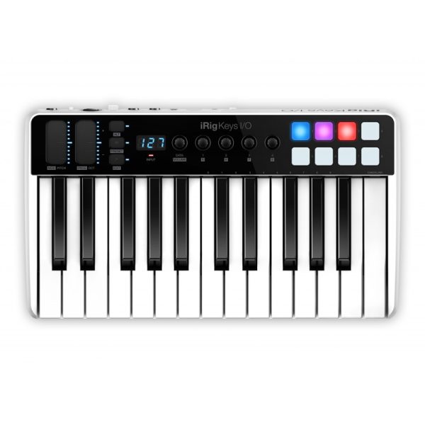 Фото 1 - IK Multimedia iRig Keys I/O 25 MIDI-контроллер, 25 клавиш.