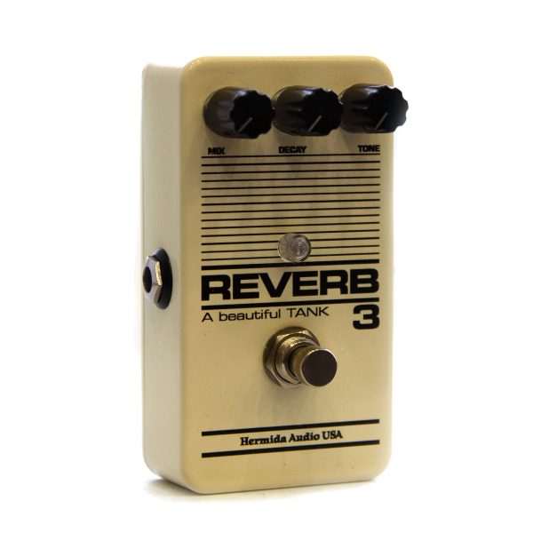 Фото 4 - Lovepedal Hermida Reverb 3 White 3 Knobs (used).