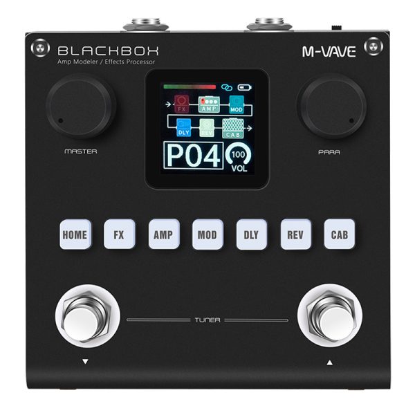 Фото 1 - M-Vave Black Box Guitar Processor.