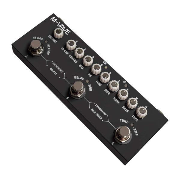 Фото 3 - M-Vave Cube Baby Guitar Processor.