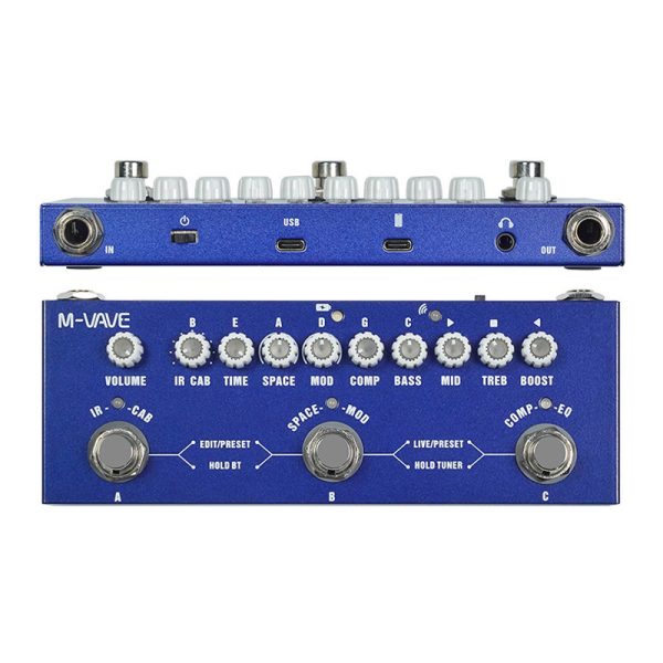 Фото 2 - M-Vave Cube Baby Bass Processor.