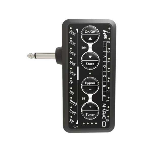 Фото 1 - M-Vave H8 Multi-Effects Headphone Guitar Amplifiers.