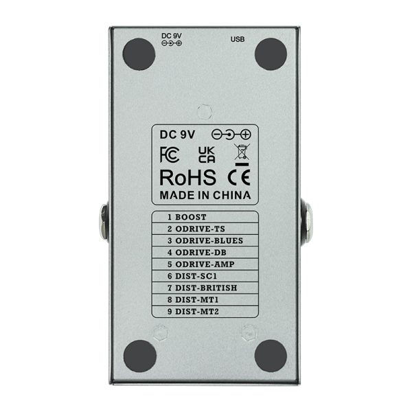 Фото 6 - M-Vave Mini EFX Overdrive/Distortion.