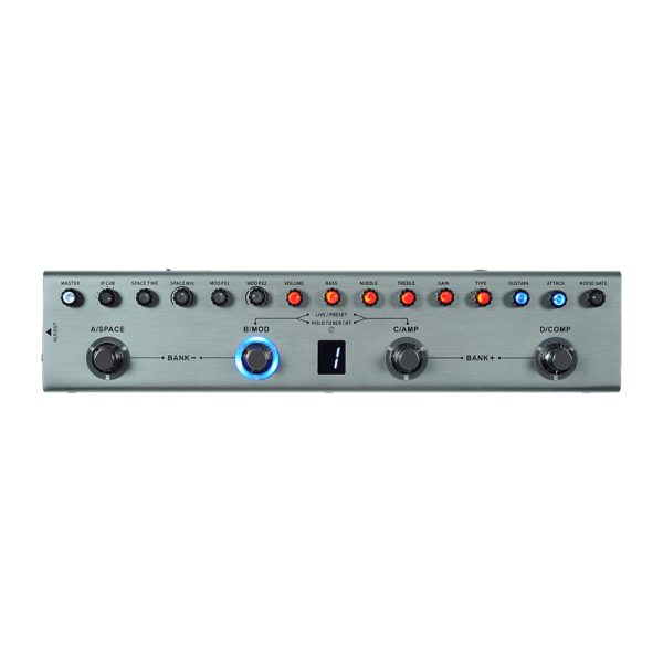 Фото 1 - M-Vave Tank-B Bass Guitar Processor.