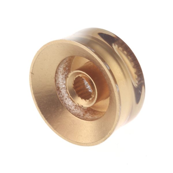 Фото 2 - Musiclily M145-4 Ручка потенциометра LP Style, метрическая, золото, 4шт.