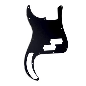 Фото 10 - Musiclily MX0356 Пикгард для бас-гитары Precision Bass, 3 слоя, черный.