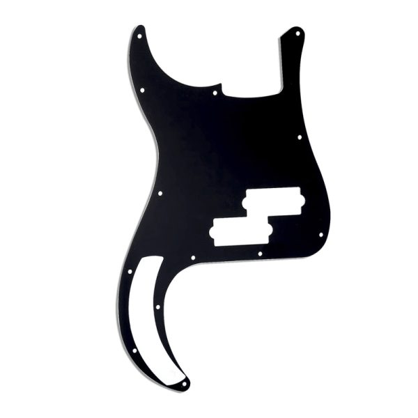 Фото 1 - Musiclily MX0356 Пикгард для бас-гитары Precision Bass, 3 слоя, черный.