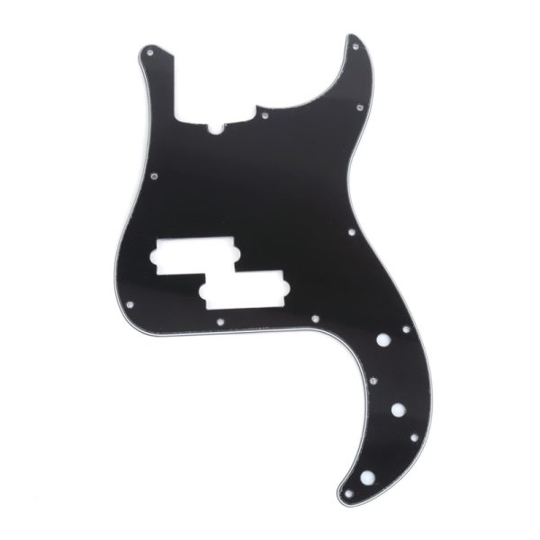 Фото 1 - Musiclily MX1303BK Пикгард для бас-гитары Precision Bass, 3 слоя, черный.