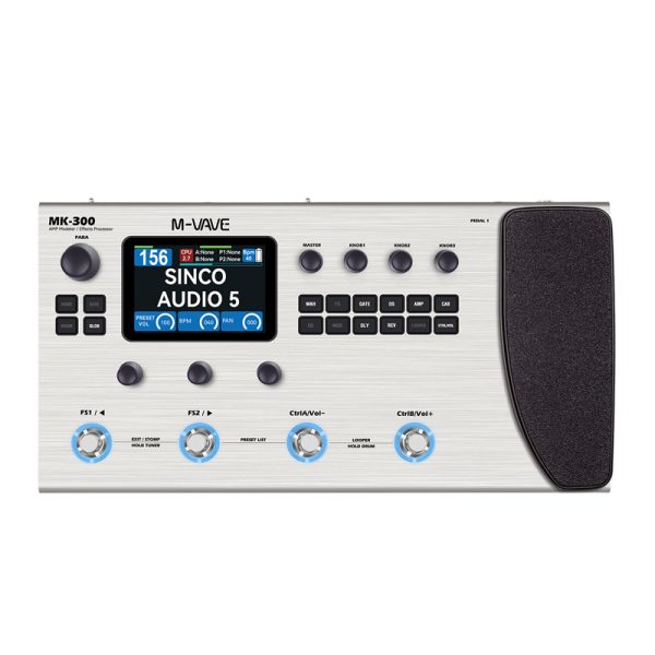 Фото 1 - M-Vave MK300 Guitar Processor.